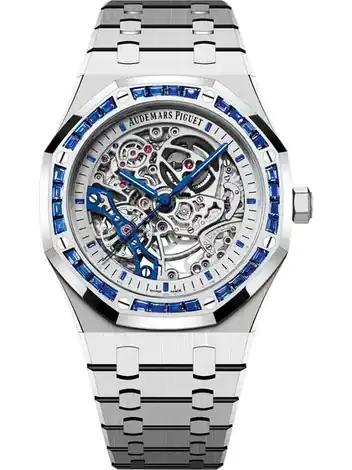 Audemars Piguet Double Balance Wheel Openworked, 18-carat white gold · 41 mm 15412BC.SS.1220BC.02