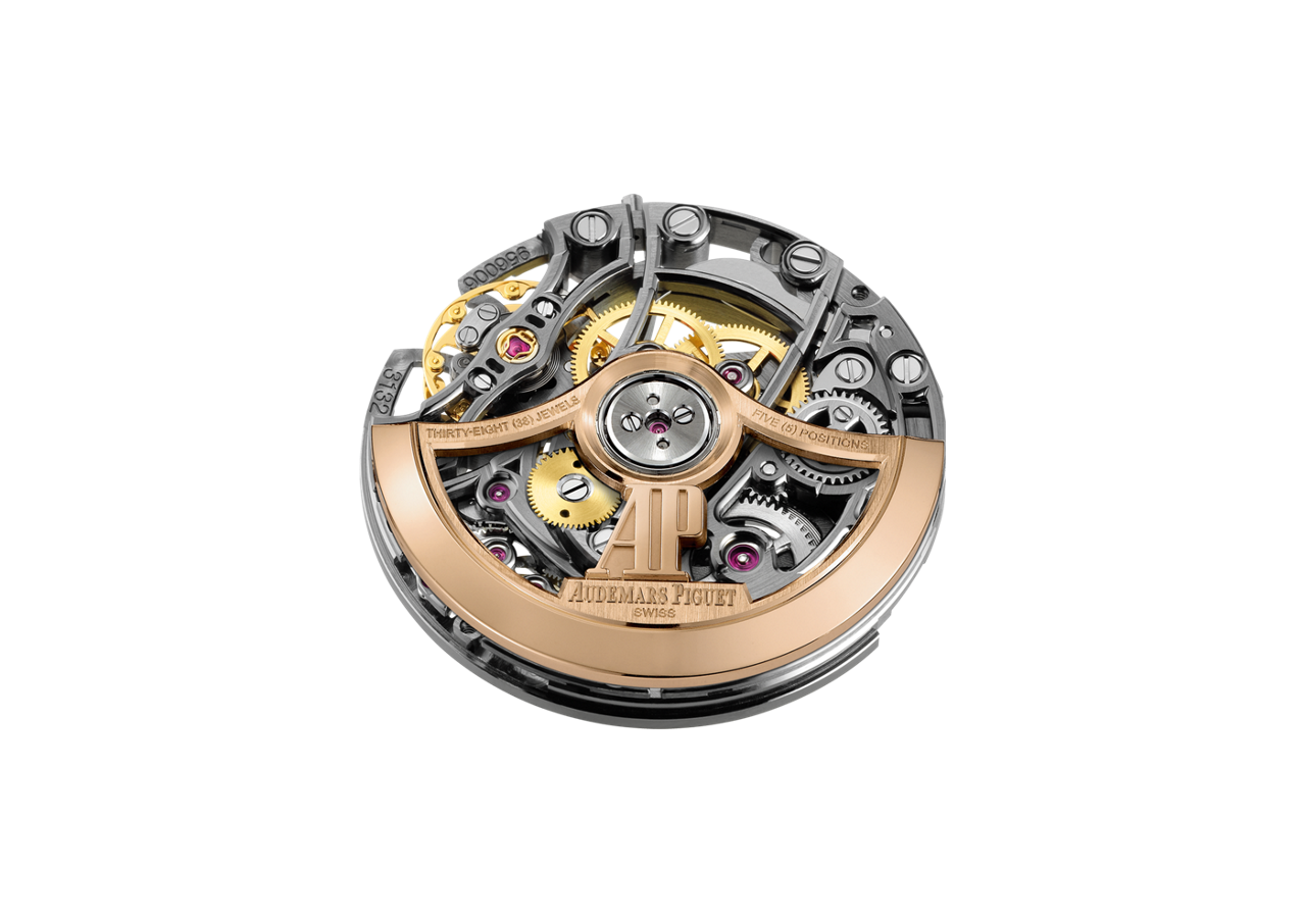 Audemars Piguet Frosted Gold Double Balance Wheel Openworked, 18-carat pink gold · 41 mm 15412OR.YG.1224OR.01-B