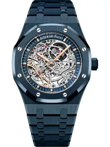 Audemars Piguet Double Balance Wheel Openworked, "Bleu Nuit" ceramic · 41 mm 15416CD.OO.1225CD.01