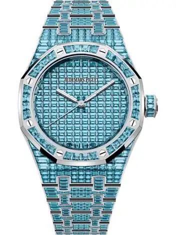 Audemars Piguet Selfwinding Blue Topaz “50ᵀᴴ Anniversary” 15554BC.TO.1274BC.01