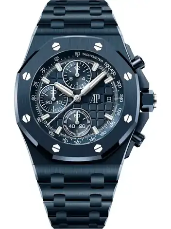 Audemars Piguet Selfwinding Chronograph, "Bleu Nuit" ceramic · 42 mm 26238CD.OO.1300CD.01