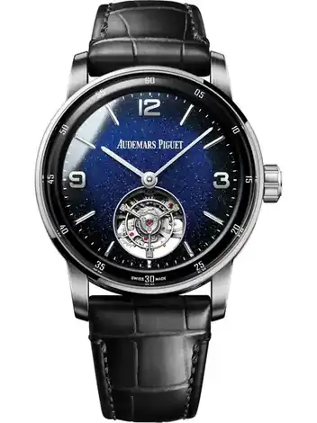 Audemars Piguet Selfwinding Flying Tourbillon, 18-carat white gold · 41 mm 26396BC.OO.D002CR.01
