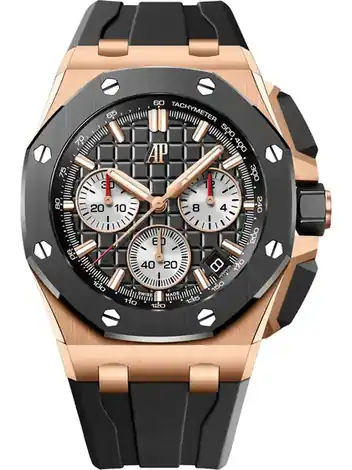 Audemars Piguet Selfwinding Chronograph, 18-carat pink gold · 43 mm 26420RO.OO.A002CA.01