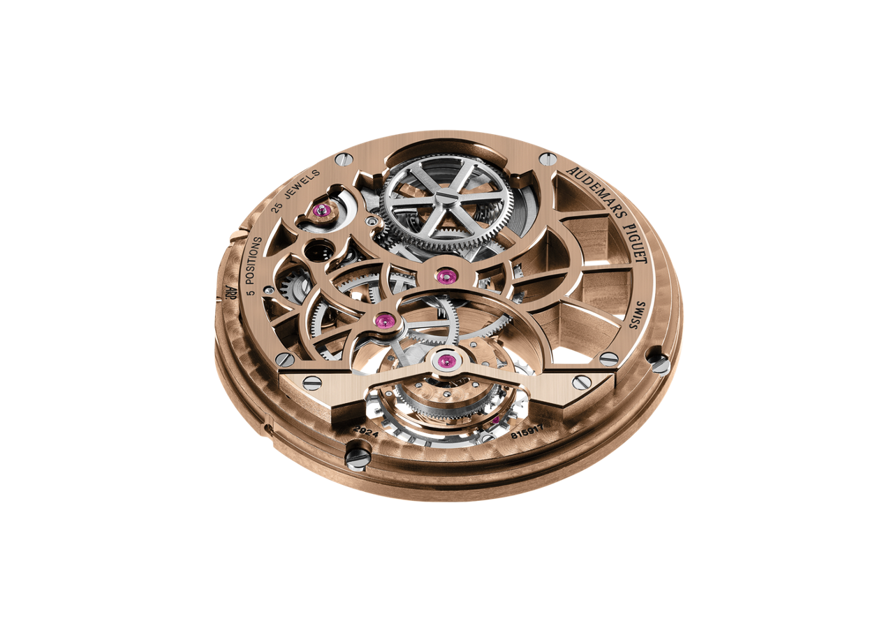 Audemars Piguet Tourbillon Extra-Thin Openworked, 18-carat pink gold · 41 mm 26518OR.OO.1220OR.01
