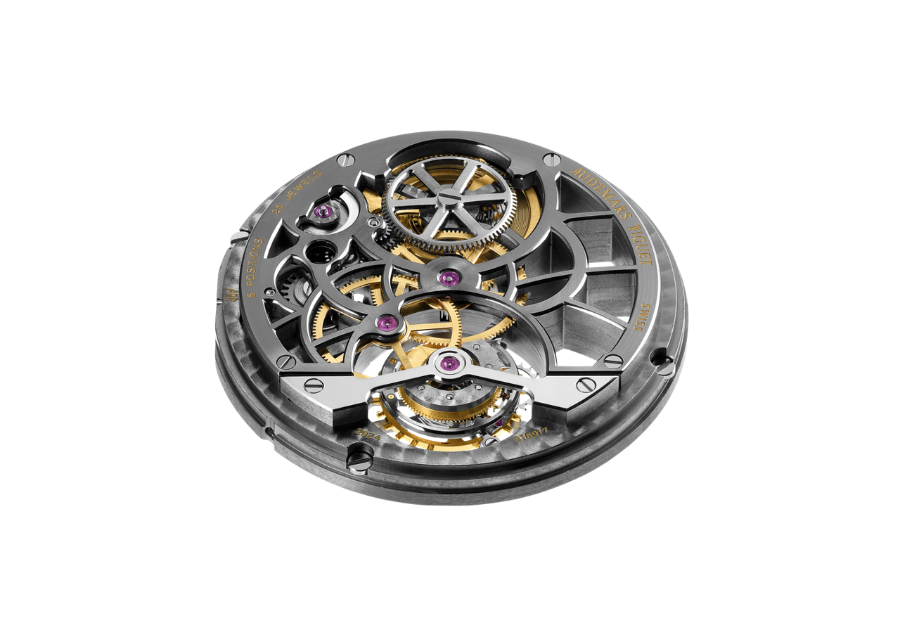 Audemars Piguet Tourbillon Extra-Thin Openworked, Stainless steel · 41 mm 26518ST.OO.1220ST.01