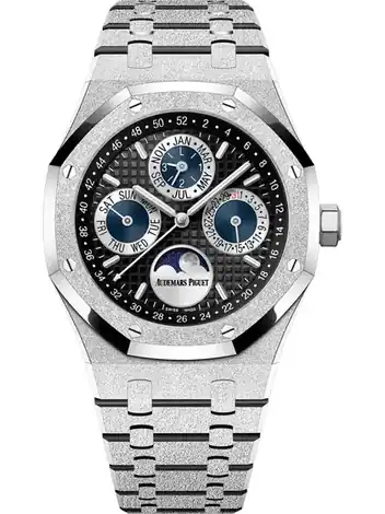 Audemars Piguet Frosted Gold Perpetual Calendar 26574BC.GG.1224BC.01