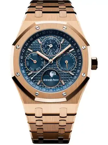 Audemars Piguet Perpetual Calendar, 18-carat pink gold · 41 mm 26574OR.OO.1220OR.02