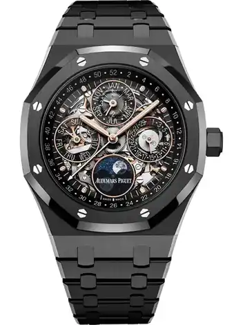 Audemars Piguet Perpetual Calendar Openworked, Black ceramic · 41 mm 26585CE.OO.1225CE.01