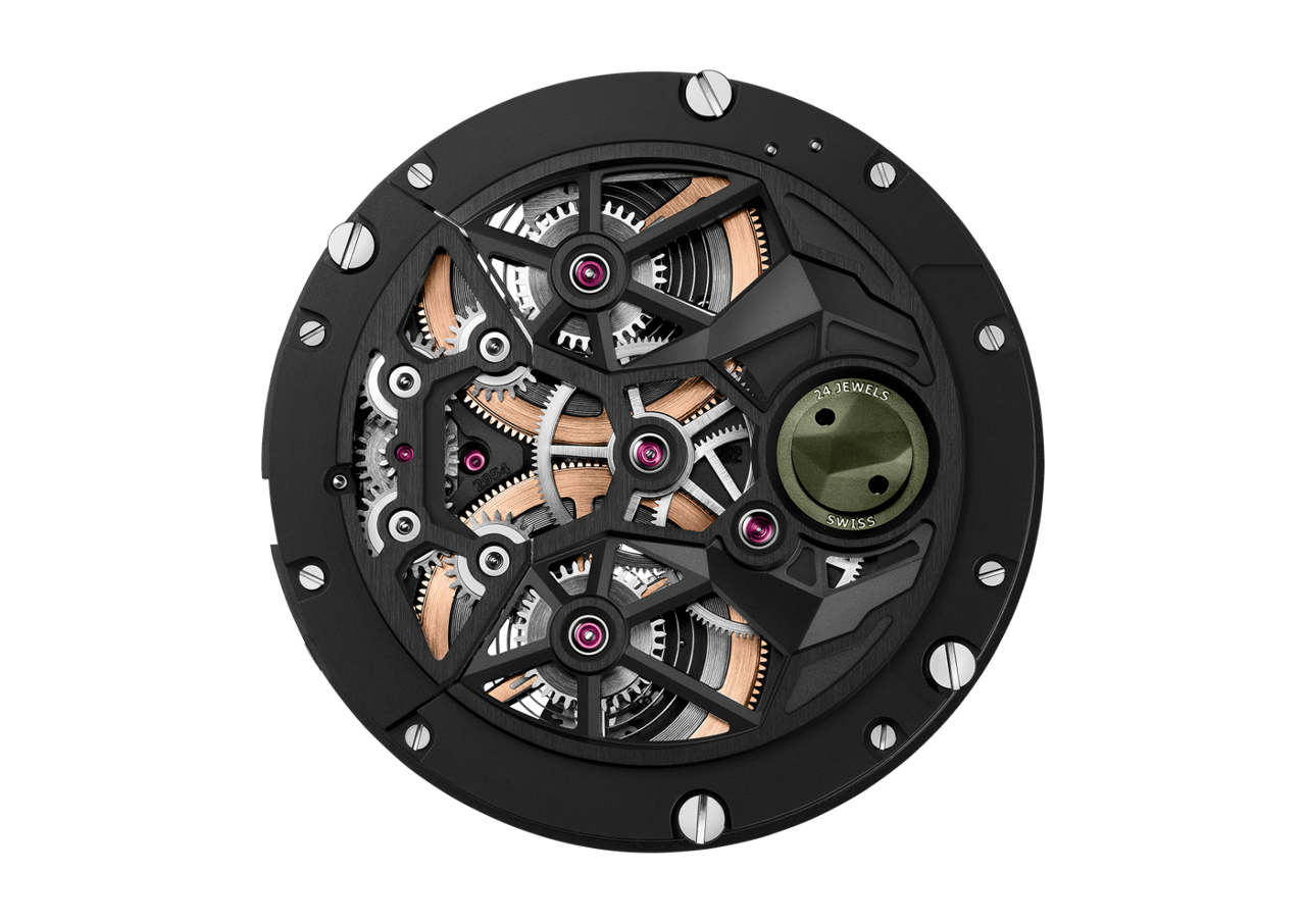 Audemars Piguet Flying Tourbillon GMT, Titanium · 44 mm 26589IO.OO.D056CA.01