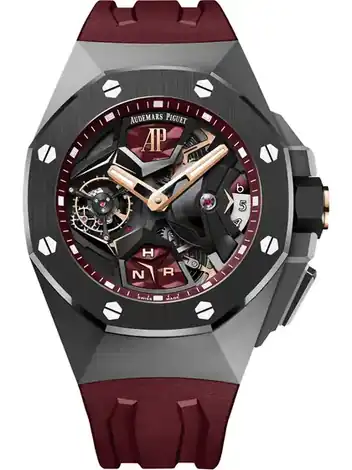 Audemars Piguet Flying Tourbillon GMT, Titanium · 44 mm 26589IO.OO.D500CA.01