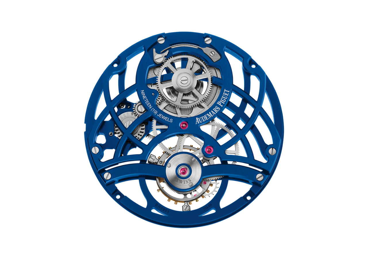 Audemars Piguet Tourbillon Openworked, Blue ceramic · 41 mm 26600NB.OO.D346KB.01