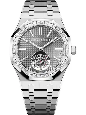 Audemars Piguet Selfwinding Flying Tourbillon, 18-carat white gold · 41 mm 26730BC.ZZ.1320BC.01