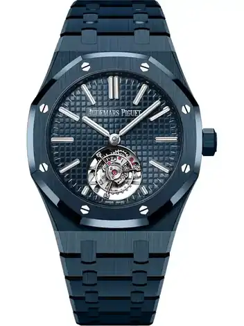 Audemars Piguet Selfwinding Flying Tourbillon, "Bleu Nuit" ceramic · 41 mm 26730CD.OO.1225CD.01