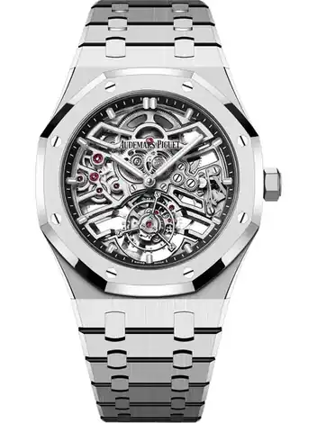 Audemars Piguet Selfwinding Flying Tourbillon Openworked, Stainless steel · 41 mm 26735ST.OO.1320ST.02