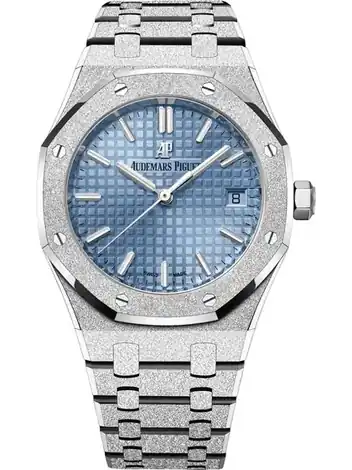 Audemars Piguet Frosted Gold Selfwinding, 18-carat white gold · 34 mm 77353BC.GG.1263BC.01