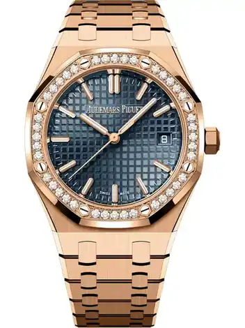 Audemars Piguet Selfwinding \x2250ᵀᴴ Anniversary\x22, 18-carat pink gold · 34 mm 77451OR.ZZ.1361OR.02