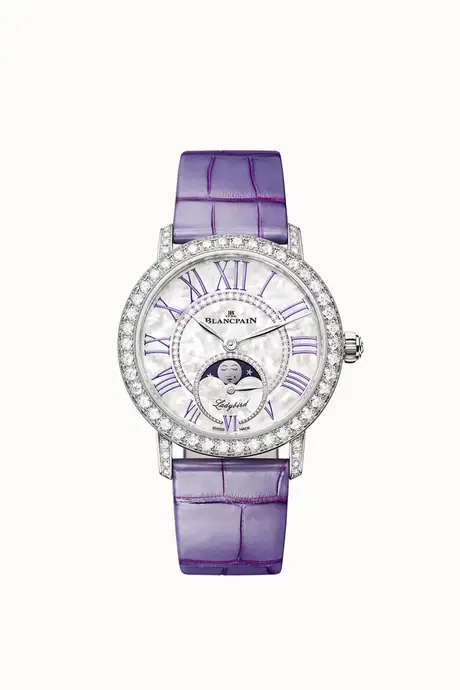 Blancpain Ladybird Colors Phases de Lune, Caliber 1163L 3662D-1954-55A