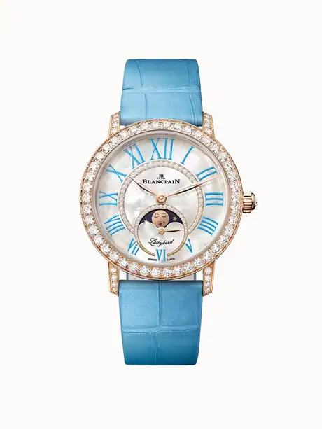 Blancpain Ladybird Colors Phases de Lune, Caliber 1163L 3662D-2954-55B