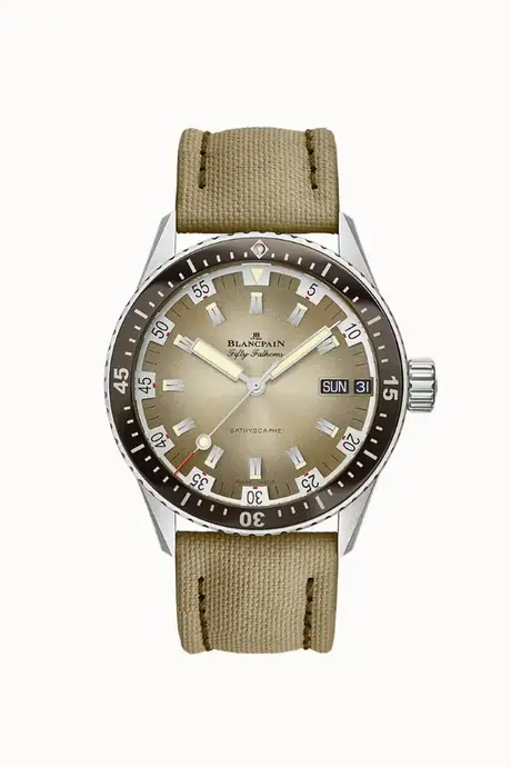 Blancpain Bathyscaphe Day Date Desert Edition 5052-1146-E52A