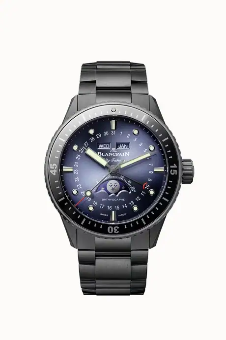 Blancpain Bathyscaphe Quantième Complet Phases de Lune, Caliber 6654.P.4 5054-0140-01S