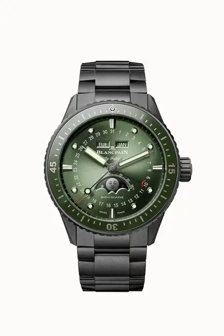Blancpain Bathyscaphe Quantième Complet Phases de Lune, Caliber 6654.P.4 5054-0153-01S