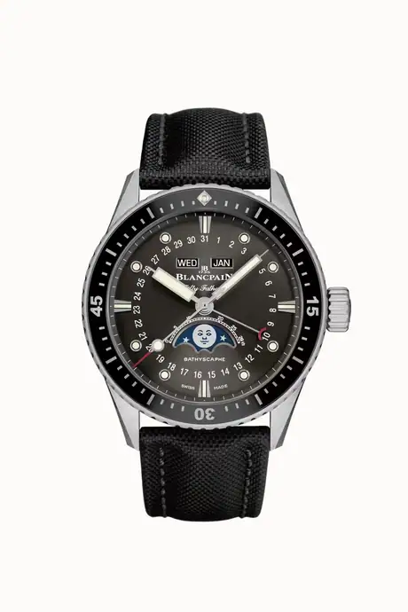 Blancpain Bathyscaphe Quantième Complet Phases de Lune, Caliber 6654.P.4 5054-1110-B52A