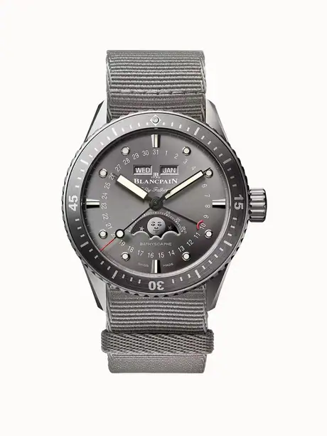 Blancpain Bathyscaphe Quantième Complet Phases de Lune, Caliber 6654.P.4 5054-1210-NAGA