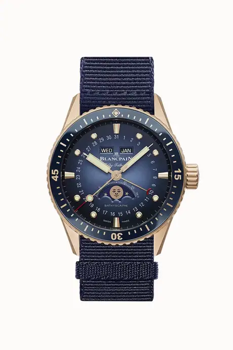 Blancpain Bathyscaphe Quantième Complet Phases de Lune, Caliber 6654.P.4 5054-3640-NAOA