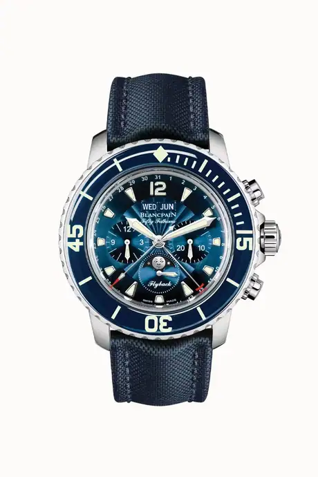 Blancpain Fifty Fathoms Chronographe Flyback Quantième Complet, Caliber 66BF8 5066F-1140-52A