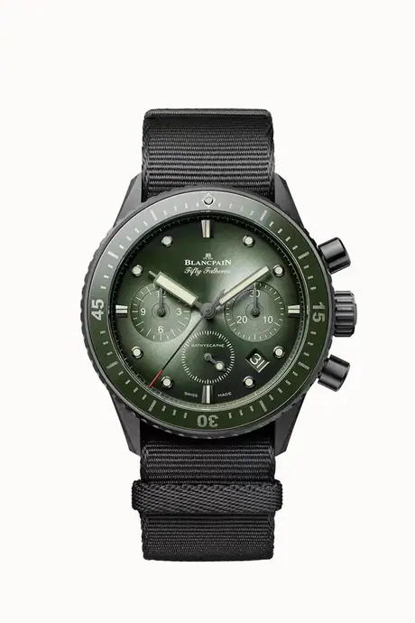 Blancpain Bathyscaphe Chronographe Flyback, Caliber F385 5200-0153-NABA