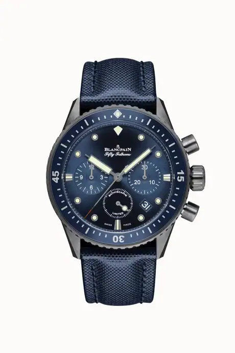 Blancpain Bathyscaphe Chronographe Flyback Ocean Commitment I 5200-0240-O52A