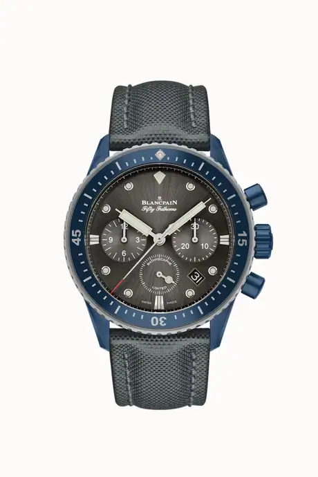 Blancpain Bathyscaphe Chronographe Flyback Ocean Commitment II, Caliber F385 5200-0310-G52A