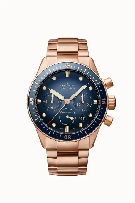 Blancpain Bathyscaphe Chronographe Flyback, Caliber F385 5200-3640-76S
