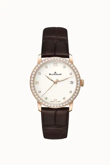 Blancpain Villeret Women Date, Caliber 1151 6127-2987-55B