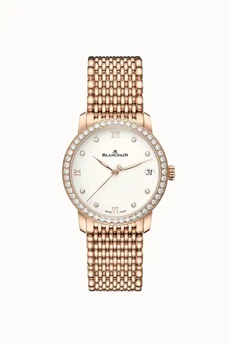 Blancpain Villeret Women Date, Caliber 1151 6127-2987-MMB