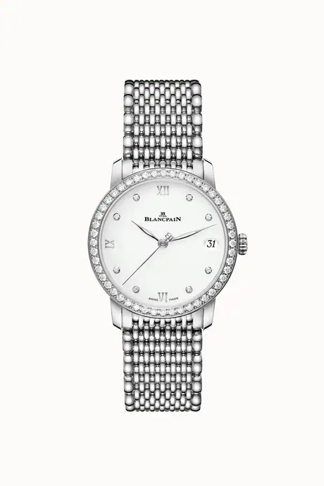 Blancpain Villeret Women Date, Caliber 1151 6127-4628-MMB