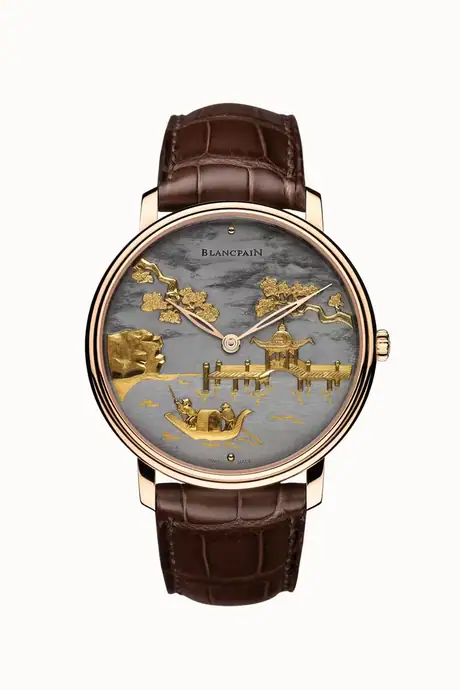 Blancpain Métiers d'Art Damasquinée, Caliber 15B 6615-3612-55B