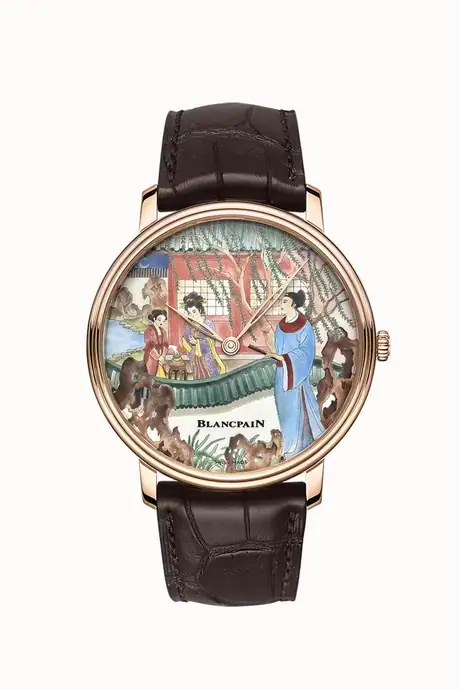 Blancpain Métiers d'Art Porcelaine 6615-3619-55B