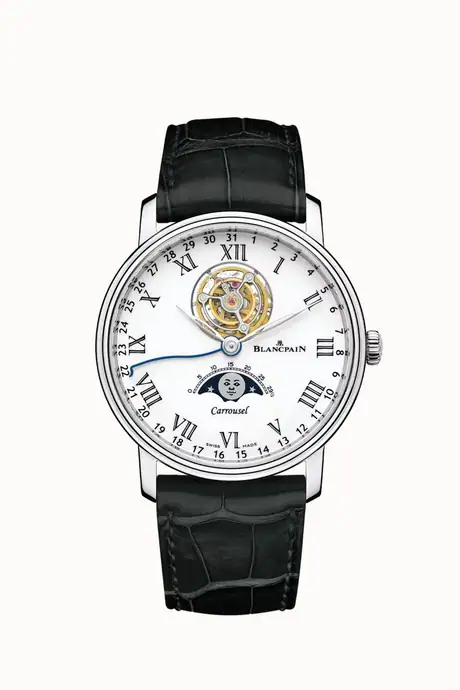 Blancpain Villeret Carrousel Phases de Lune, Caliber 225L 6622L-3431-55B