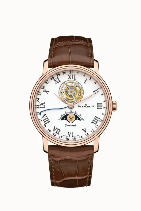 Blancpain Villeret Carrousel Phases de Lune, Caliber 225L 6622L-3631-55B