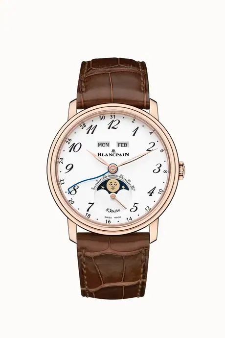 Blancpain Villeret Quantième Complet 8 Jours, Caliber 6639 6639A-3631-55B