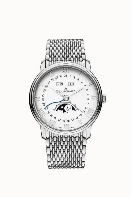 Blancpain Villeret Quantième Complet Phases de Lune, Caliber 6654.4 6654-1127-MMB