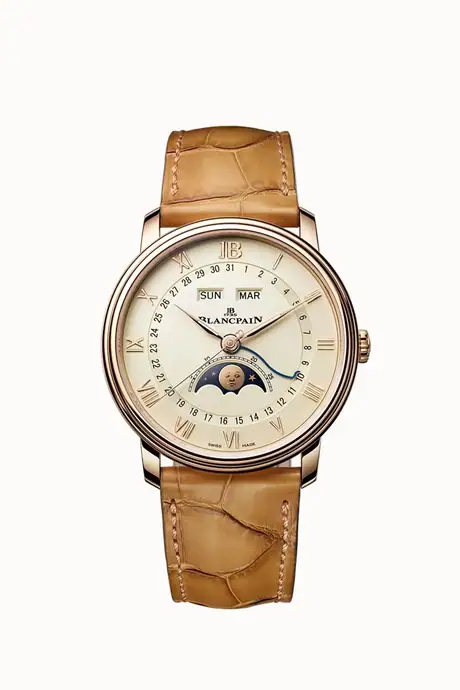 Blancpain Villeret Quantième Complet, Caliber 6654.4 6654N-3642-55B