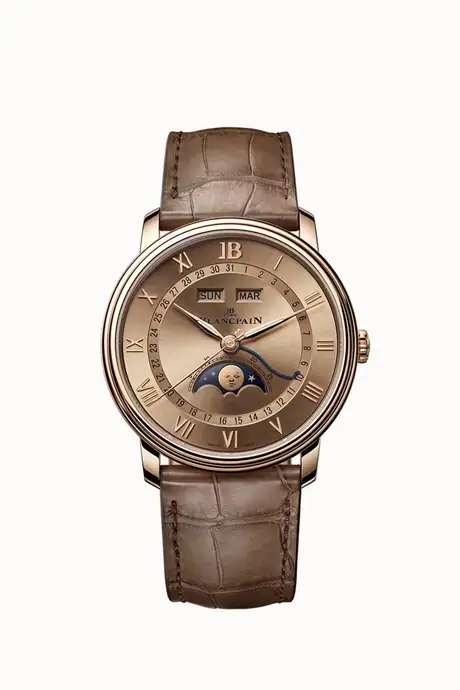 Blancpain Villeret Quantième Complet, Caliber 6654.4 6654N-3646-55B