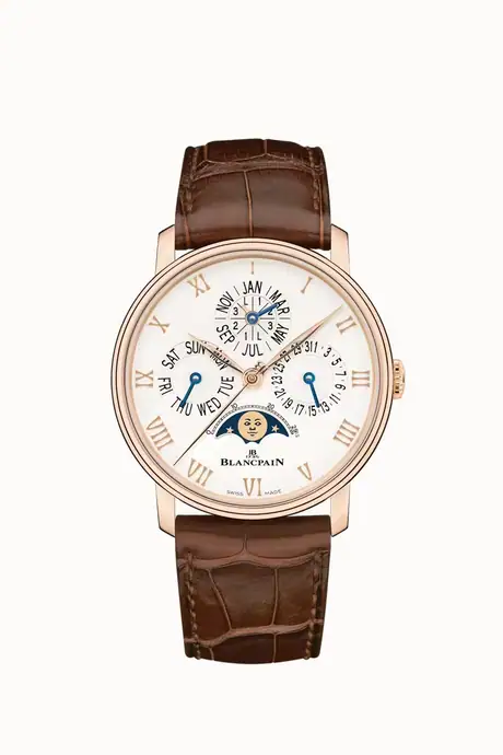 Blancpain Villeret Quantième Perpétuel Phases de Lune, Caliber 5954.4 6656-3642-55A