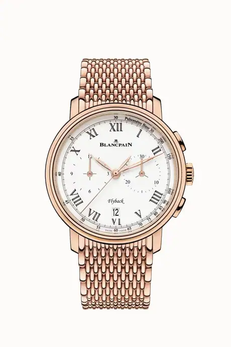 Blancpain Villeret Chronographe Flyback Pulsomètre, Caliber F385 6680F-3631-MMB