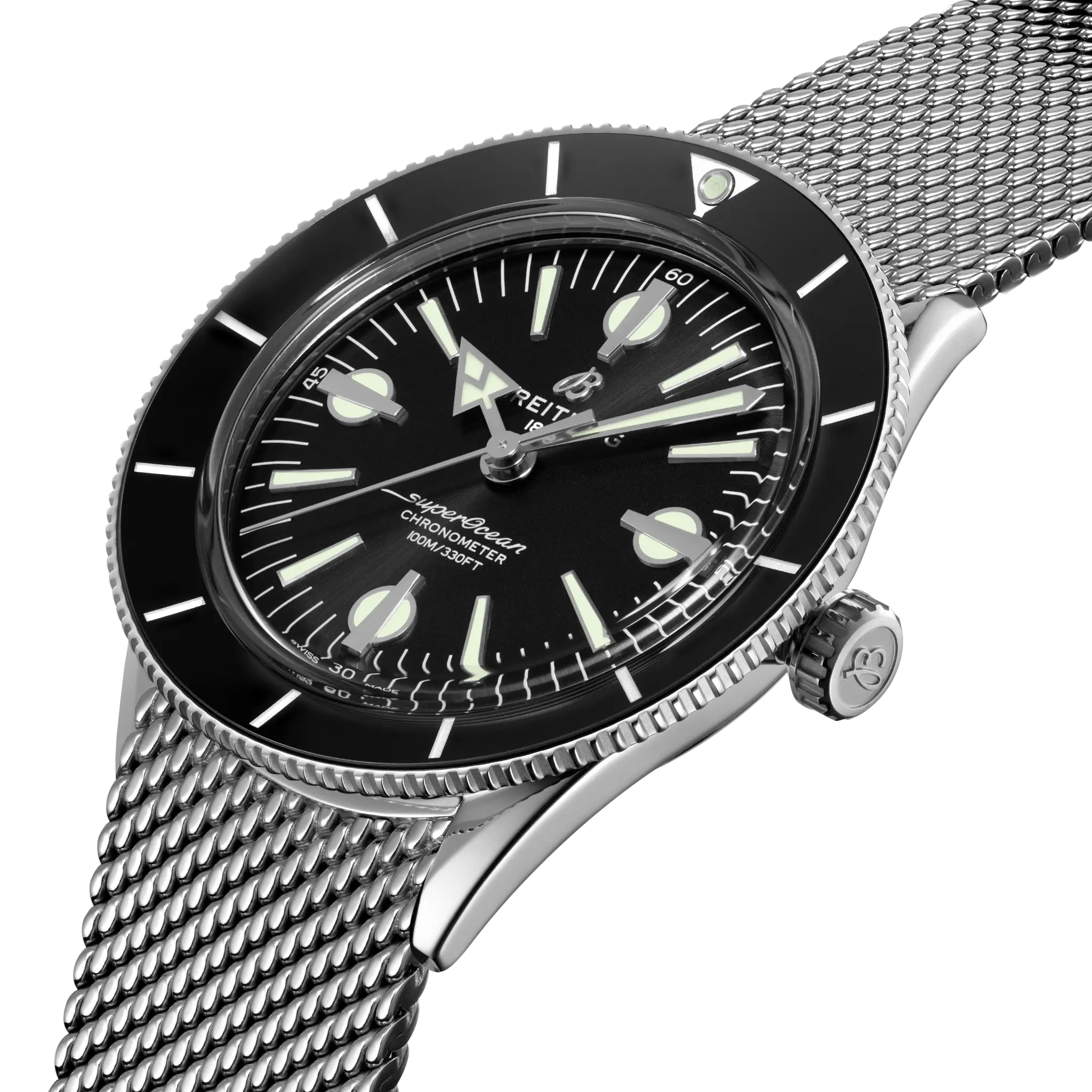 Breitling Superocean Heritage '57, Stainless steel · 42 mm · Black A10370121B1A1
