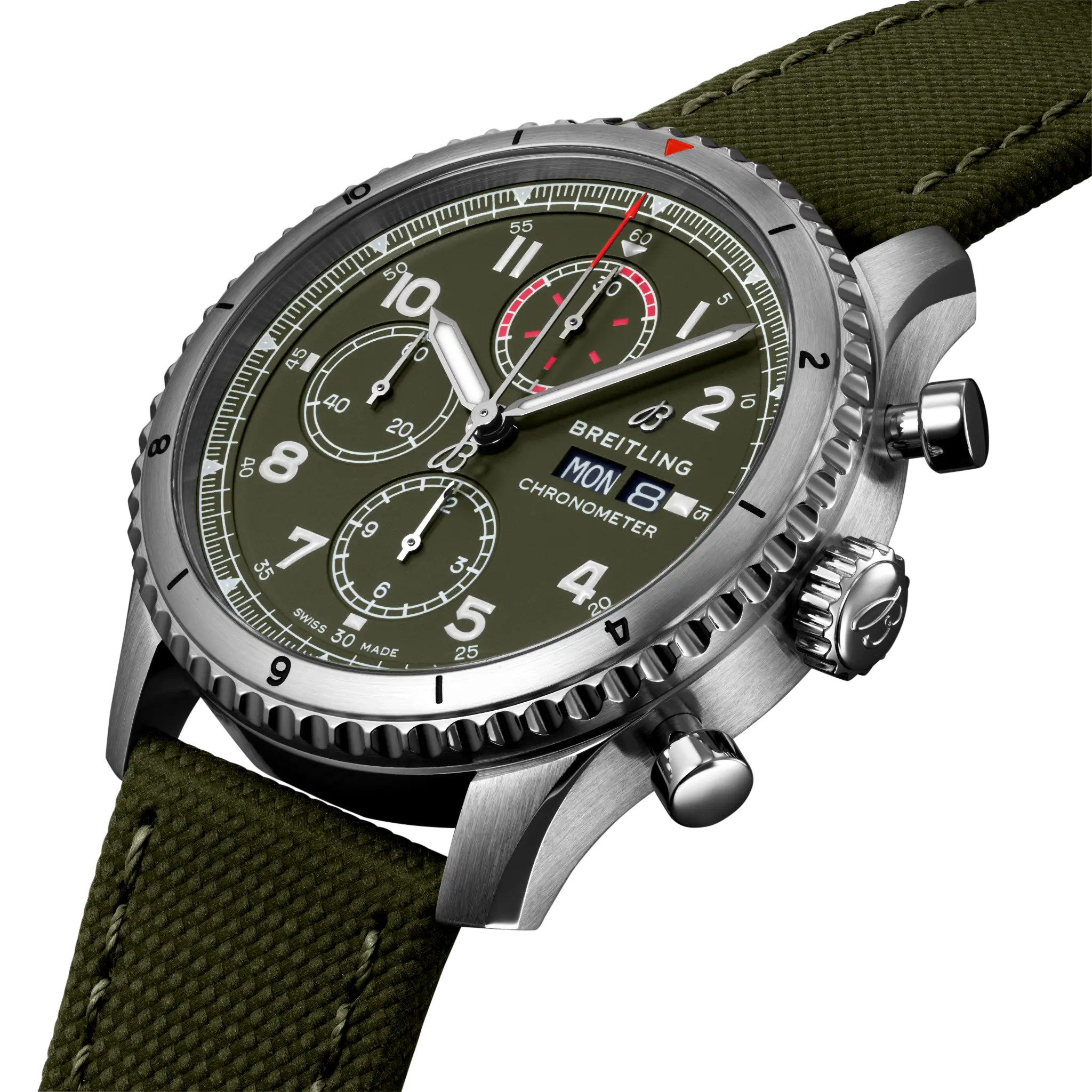 Breitling Aviator 8 Chronograph 43 Curtiss Warhawk A133161A1L1X1