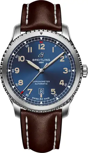 Breitling Aviator 8 Automatic 41, Stainless steel · 41 mm · Blue A17315101C1X3