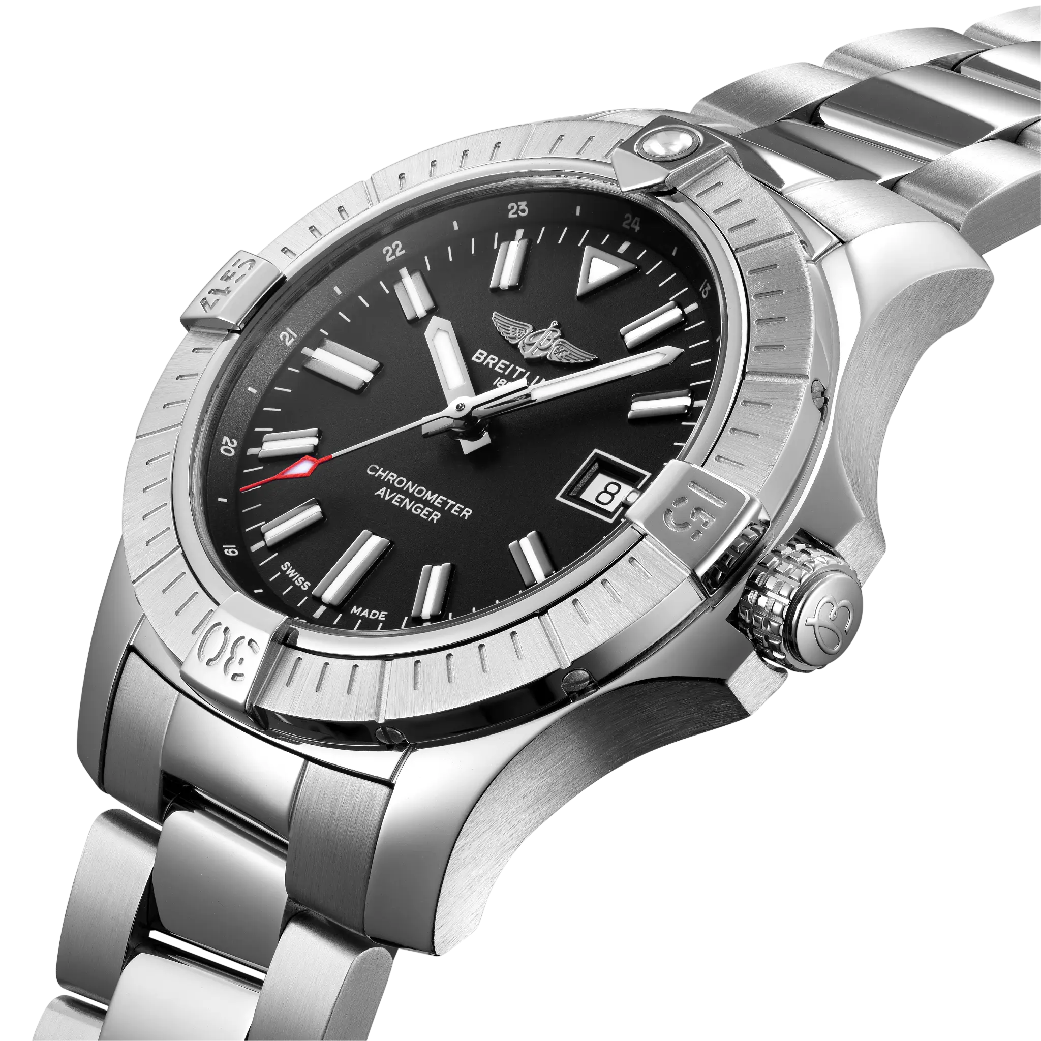 Breitling Avenger Automatic 43, Stainless steel · 43 mm · Black A17318101B1A1